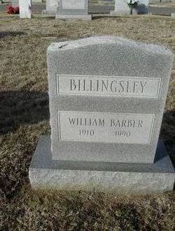 William Barber Billingsley 