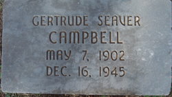 Gertrude <I>Seaver</I> Campbell 