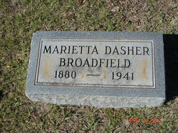 Marietta Monel <I>Dasher</I> Broadfield 