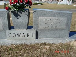 Emma L. <I>Towns</I> Cowart 
