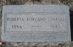 Roberta <I>Rowland</I> Carroll 