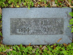 Louisa Virginia “Jennie” <I>Soyars</I> Reagan 