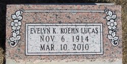 Evelyn Kay <I>Koehn</I> Lucas 