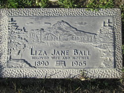 Liza Jane <I>Cooksey</I> Ball 