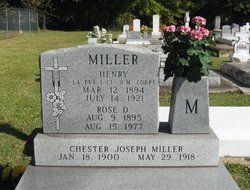 Chester Joseph Miller 