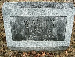 Harry A Watts 