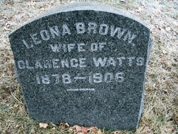 Leona <I>Brown</I> Watts 