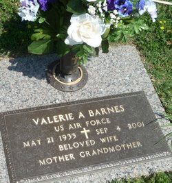 Valerie “Val” <I>Anderson</I> Barnes 