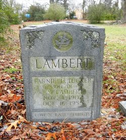 Fannie L. <I>Tucker</I> Lambert 