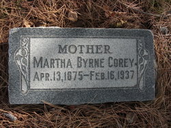 Martha <I>Byrne</I> Corey 