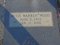 Ruth <I>Warren</I> Wood 