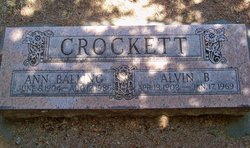 Ann <I>Balling</I> Crockett 