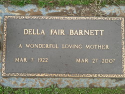 Della Fair <I>Hamm</I> Barnett 