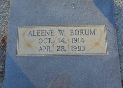 Aleene <I>Warren</I> Borum 