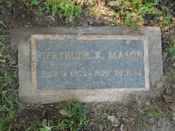 Gertrude Margaret <I>Kalberer</I> Mason 
