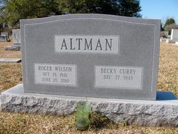 Becky <I>Curry</I> Altman 