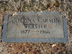 Corrina <I>Carson</I> Webster 