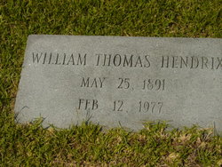 William Thomas Hendrix 