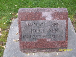 Margaret Ann <I>Andrus</I> Jorgensen 