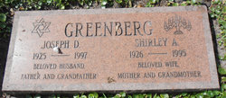 Shirley <I>Albert</I> Greenberg 