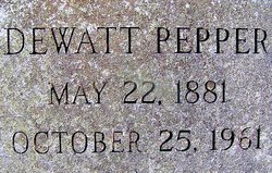 DeWatt Pepper Jr.