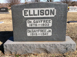 Dr Gayfree Lewis Ellison Jr.