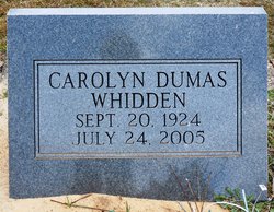 Audrey Carolyn Whidden 