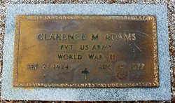 Clarence M. Adams 