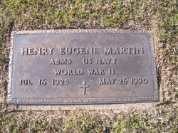 Henry Eugene “Gene” Martin 