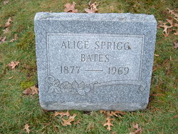 Alice Sprigg Bates 