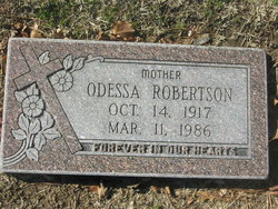 Odessa <I>Robertson</I> Parks 
