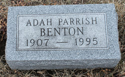 Adah <I>Parrish</I> Benton 
