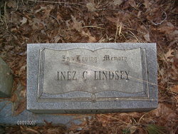 Inez C. <I>Cox</I> Lindsey 