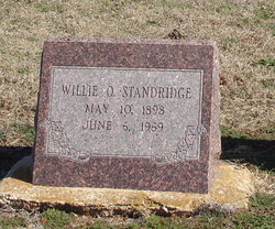 William Oscar “Willie” Standridge 