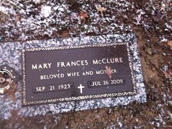 Mary Frances <I>Poteet</I> McClure 