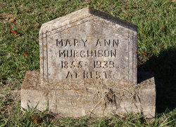 Mary Ann <I>Bynum</I> Murchison 