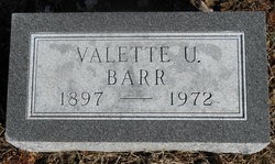 Valette U. “Jack” Barr 