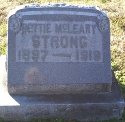 Bettie <I>McLeary</I> Strong 