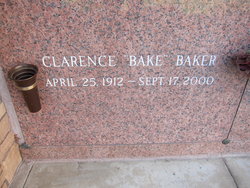 Clarence Albert Baker 