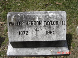 Walter Herron Taylor III