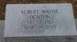 Albert Wayne Denton 