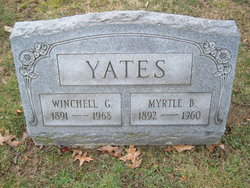 Myrtle Virginia <I>Bayha</I> Yates 