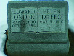 Helen Margaret <I>Ondek</I> DeFeo 