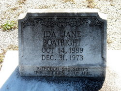 Ida Jane <I>Carter</I> Boatright 