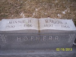 Minnie Hester <I>McKinley</I> Hofherr 