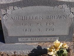 Archelous Brown 