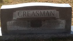 Jessie Belle <I>Gregg</I> Creasman 