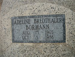 Adeline <I>Bredthauer</I> Bormann 