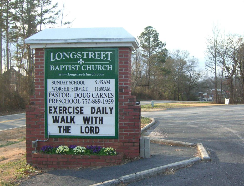 Longstreet Baptist Church Cemetery