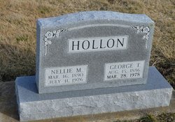 Nellie May <I>Patterson</I> Hollon 